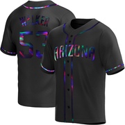 Black Holographic Replica Christian Walker Youth Arizona Diamondbacks Alternate Jersey